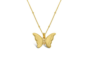 Spread Your Wings Butterfly Necklace (GOLD)