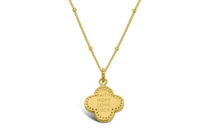 Classy Clover Necklace (GOLD)