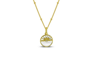 Sunrise Necklace (14K Gold)