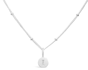 Mini Love Letter Necklace "I"