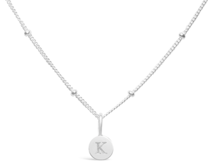 Mini Love Letter Necklace "K"