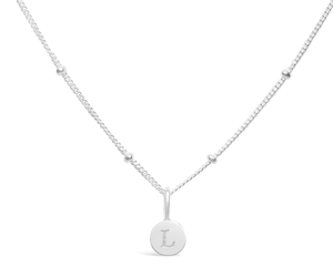 Mini Love Letter Necklace "L"