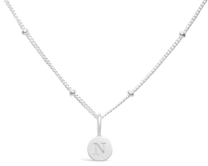 Mini Love Letter Necklace "N"