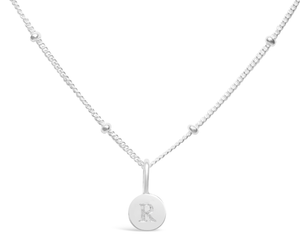 Mini Love Letter Necklace "R"