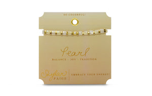 Skylar Paige - Pearl / June - So Colorful Tila Bracelet