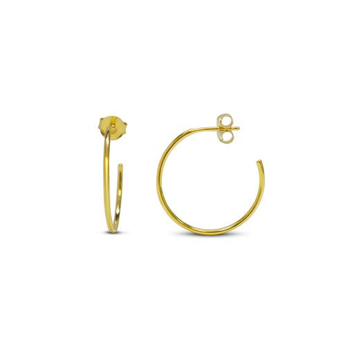Plain Hoop (Gold) Stia Jewelry