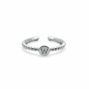 Love Letters Droplet Ring - W