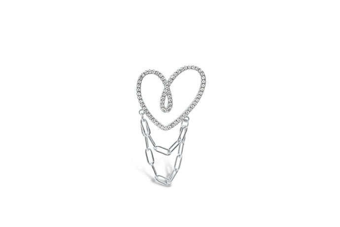 Wild Heart PIN (Silver)