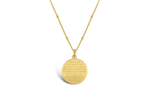 Burst of Faith Necklace (GOLD)