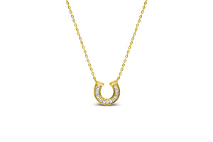 Lucky Horseshoe - A Charming Story (14K Gold)