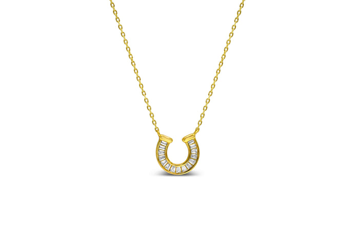 Lucky Horseshoe - A Charming Story (14K Gold)