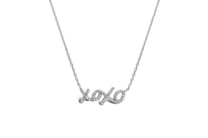 PAVÉ XOXO - Scripted for Her (Sterling Silver)
