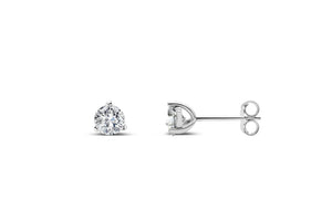 3 Prong Solitaire Stud .5CT