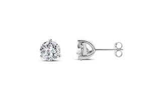 3 Prong Solitaire Stud 1.5CT
