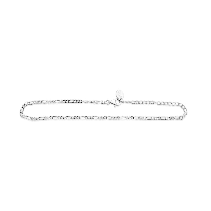 Figaro Chain Anklet (Silver)
