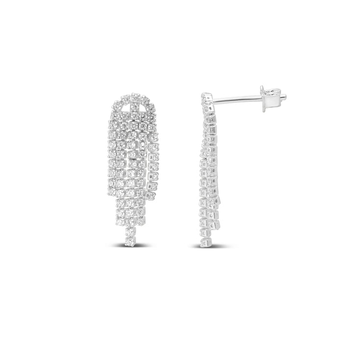 Party 'Till You Drop Earring (Silver)
