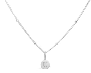 Mini Love Letter Necklace "U"