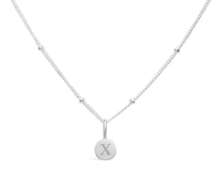 Mini Love Letter Necklace "X"
