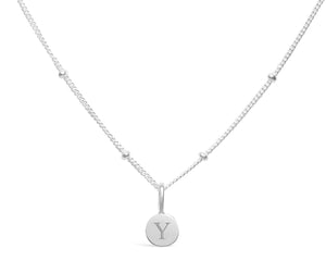 Mini Love Letter Necklace "Y"