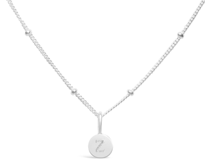 Mini Love Letter Necklace "Z"