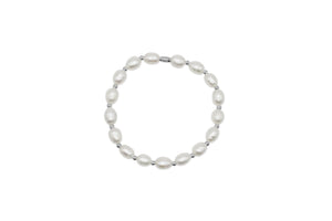 Pearl Stretch 1x1 (Sterling Silver)