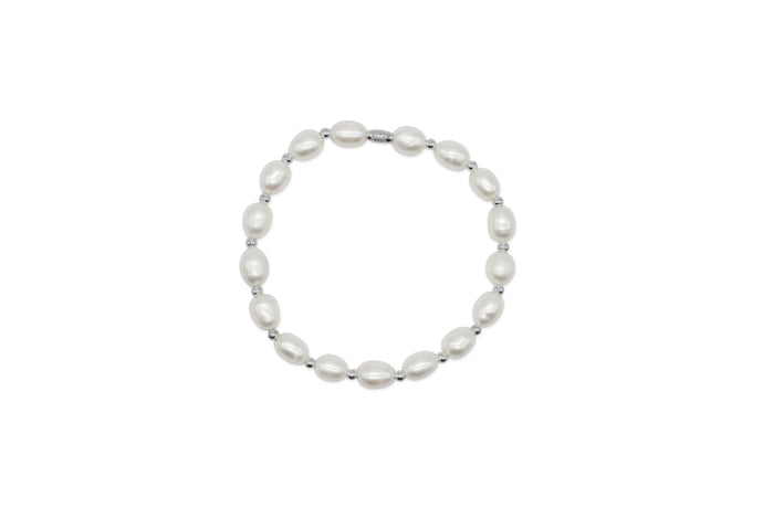 Pearl Stretch 1x1 (Sterling Silver)