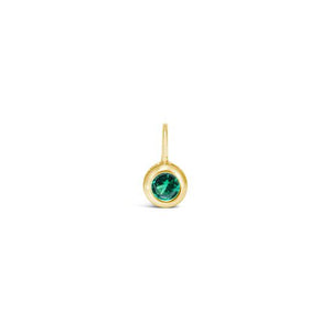 Birthstone Pendant - Emerald CZ