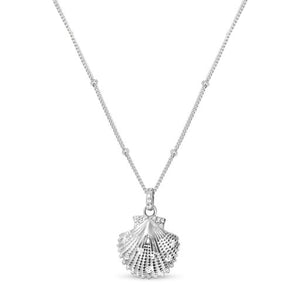 Sultry Shell Necklace (Silver)