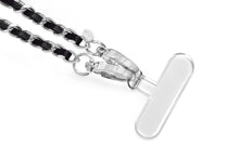 “All Dressed Up” Strap - Threaded Through Black/Silver