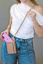 “Christina’s Crossbody” - Taupe Nylon