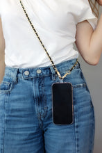 “All Dressed Up” Strap - Threaded Through Black/Silver