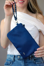 “Everyday Essentials” Wristlet - Navy Nylon