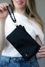 “Everyday Essentials” Wristlet - Black Nylon