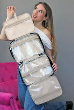 "Totally Toiletry" Bag - Black Leopard Print Vegan Leather