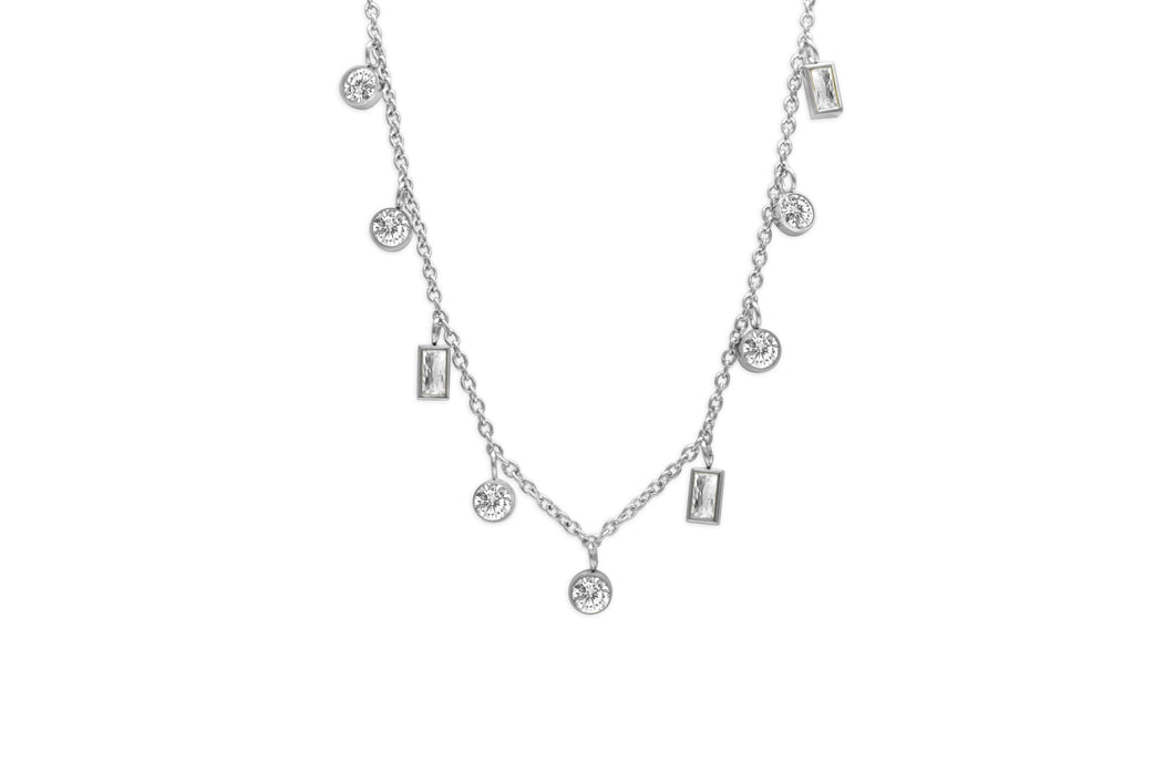 Anacapri – Clear CZ Necklace