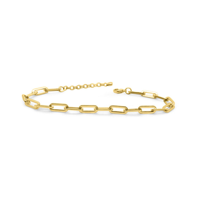 Paperclip Chain Anklet