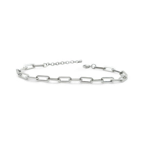 Paperclip Chain Anklet