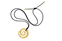 Eternal Glow - Black Corded Necklace