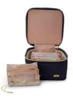 Travel Jewelry Case - Black Nylon