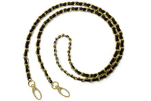 “All Dressed Up” Strap - Threaded Through Black/Gold