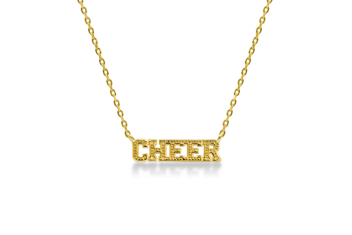CHEER Necklace (Gold)