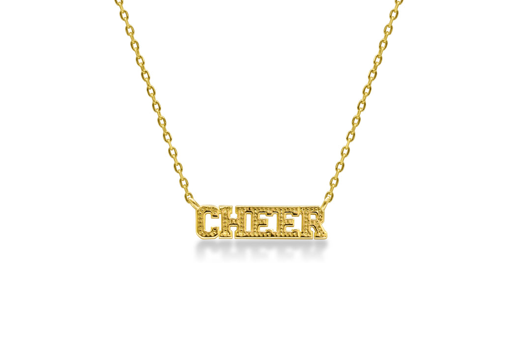 CHEER Necklace (Gold)