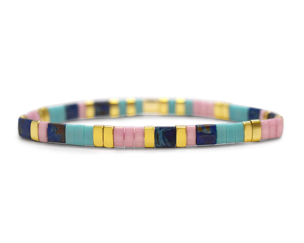 Skylar Paige - SISTER - Morse Code Tila Beaded Bracelet - Tried and Tr ...