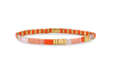 Confident - Morse Code Tila Beaded Bracelet