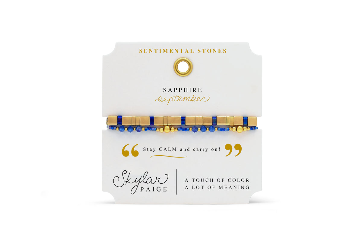 September/Sapphire - Sentimental Stones – Stia Jewelry