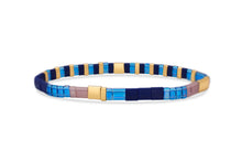 Ohana - Morse Code Tila Beaded Bracelet