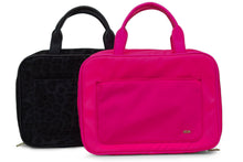 "Totally Toiletry" Bag - Black Leopard Print Vegan Leather