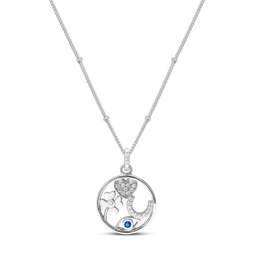 Little Bit of Luck Necklace (Silver)