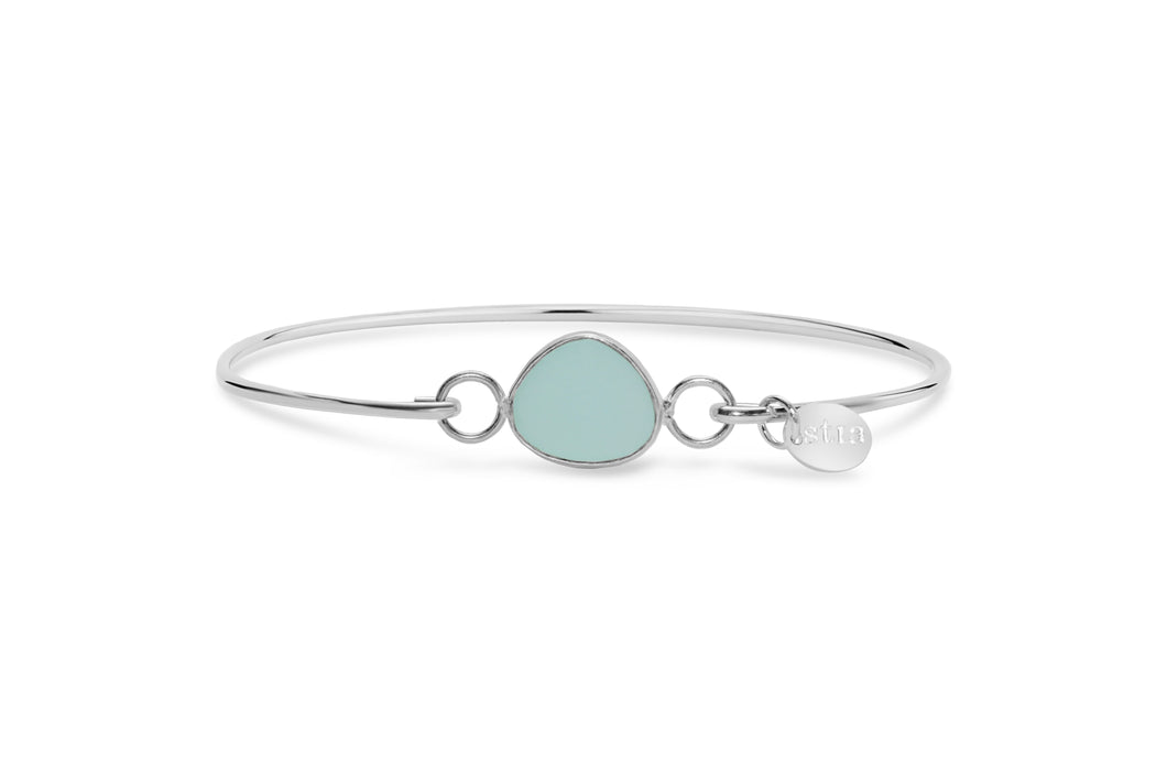 Stia by the Sea Aqua Sea Glass Bracelet
