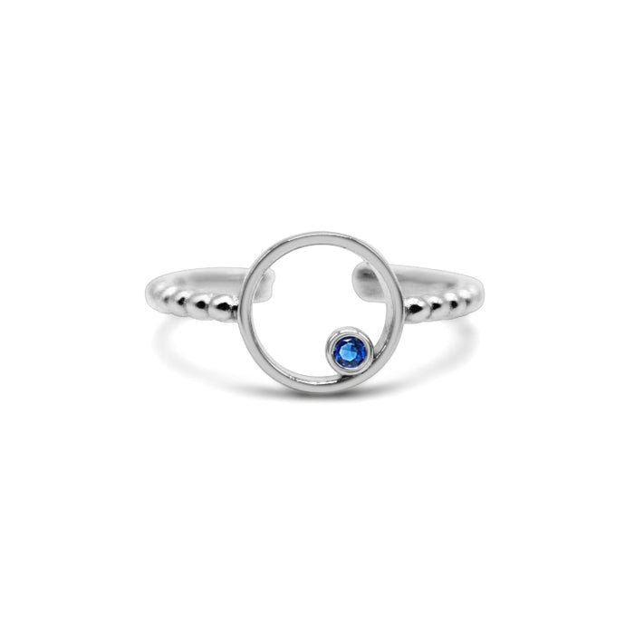 IT FITS! Solo Solitaire Ring (Sapphire)